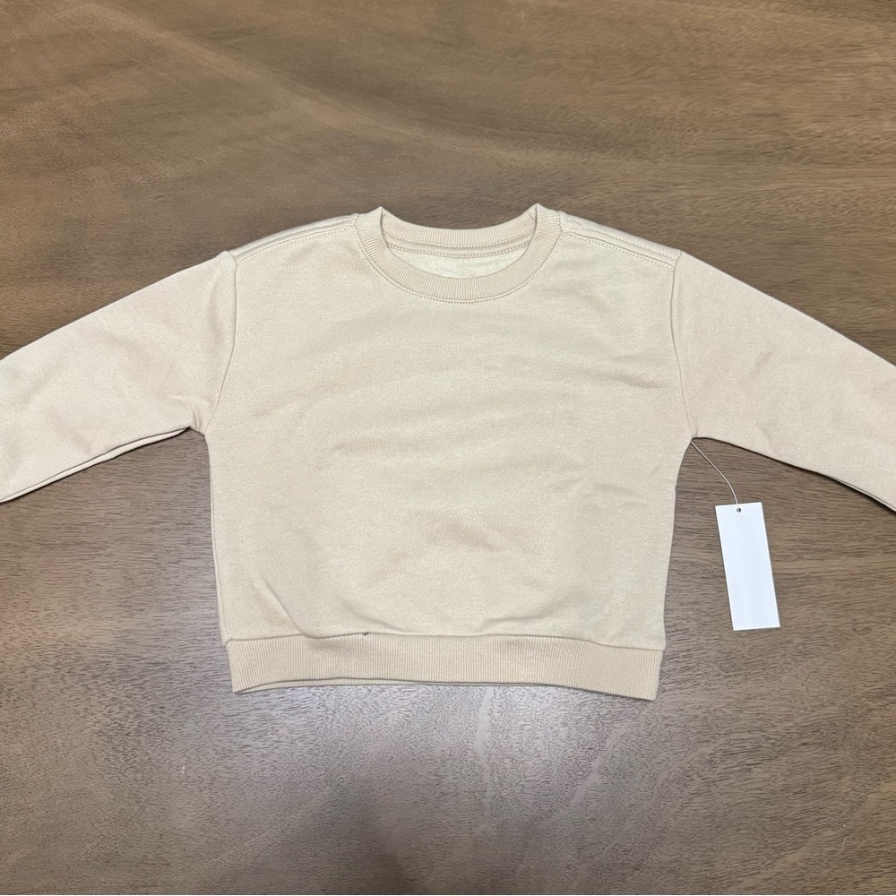 wonder‎ nation Cream Crewneck Sweatshirt